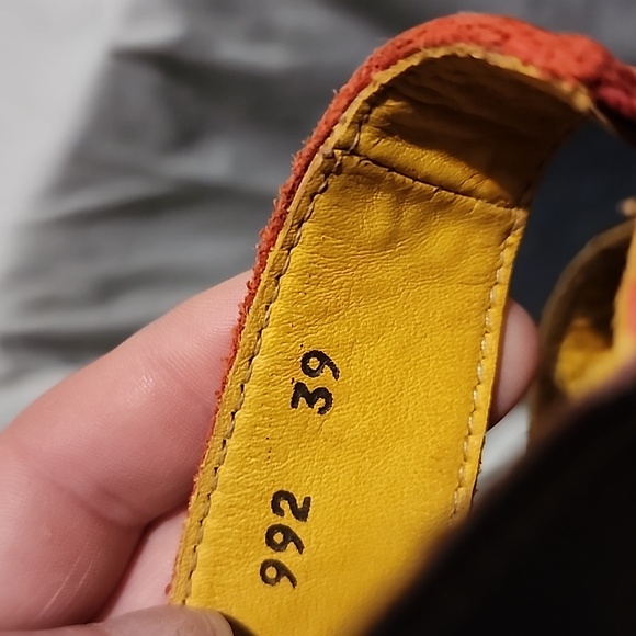 Art Company Art Levels W992 Womens Leather Wedge Sandals, size 39 - Picture 8 of 9